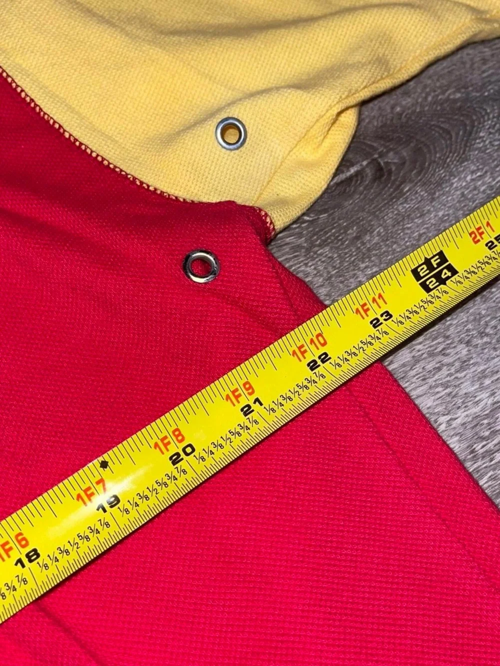 Vintage 90s Chaps Ralph Lauren Polo Shirt ColorBlock Multicolored Size XL